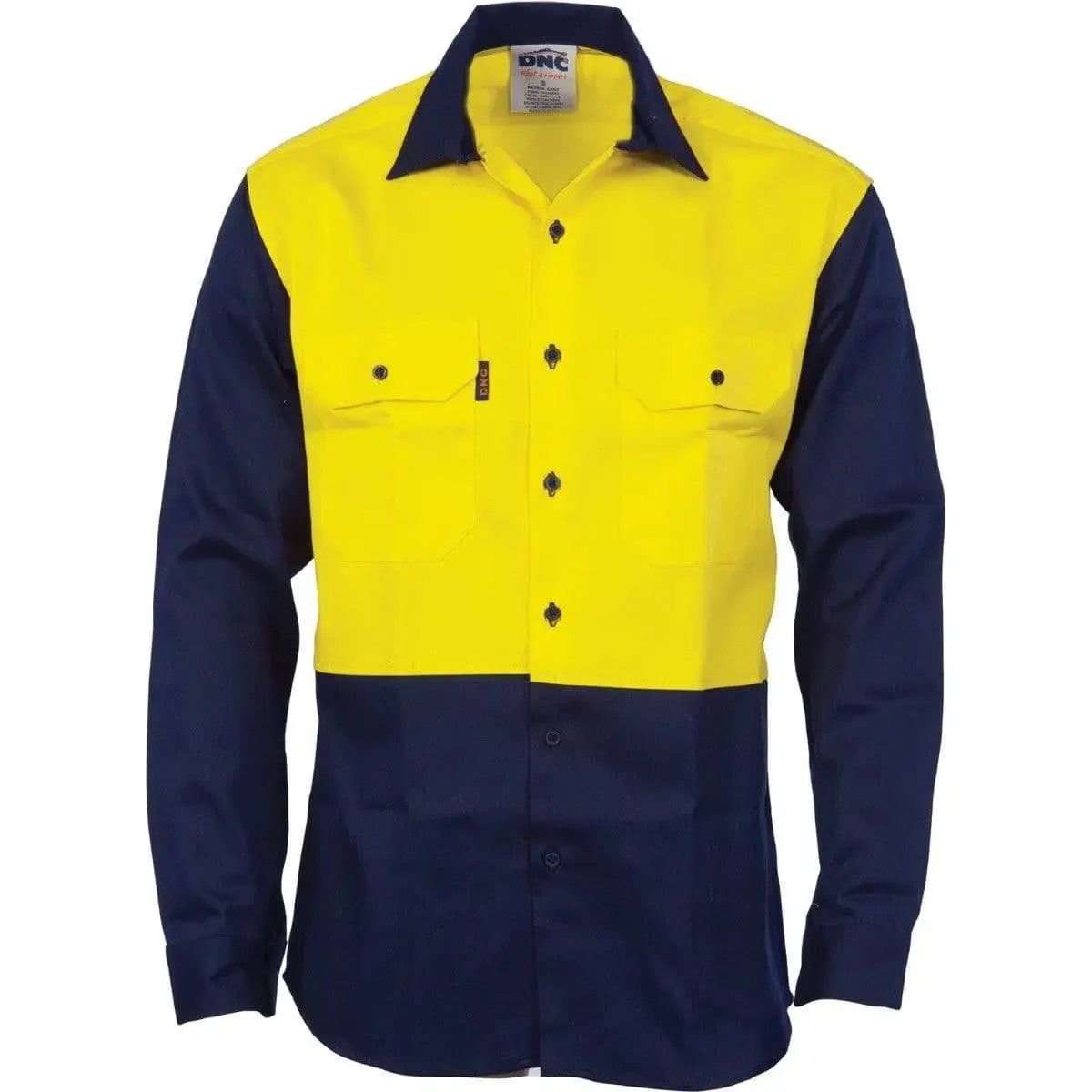 Dnc Workwear PPE1/HRC 1 Patron Saint Flame Retardant Drill Shirt 3406